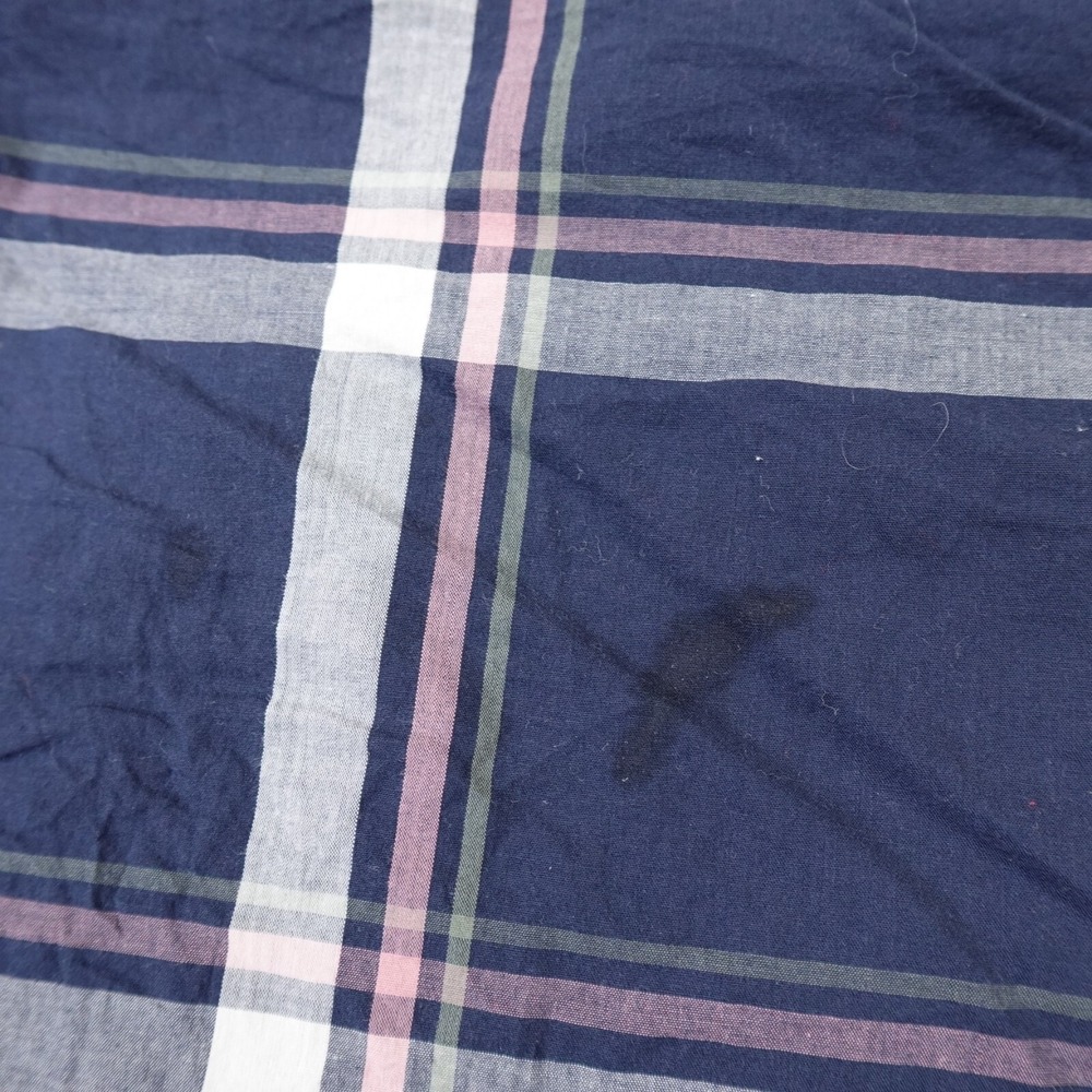 Abercrombie Fitch Shirt Womens M Blue Long Sleeve Button Up Casual Preppy Grunge - Picture 6 of 10